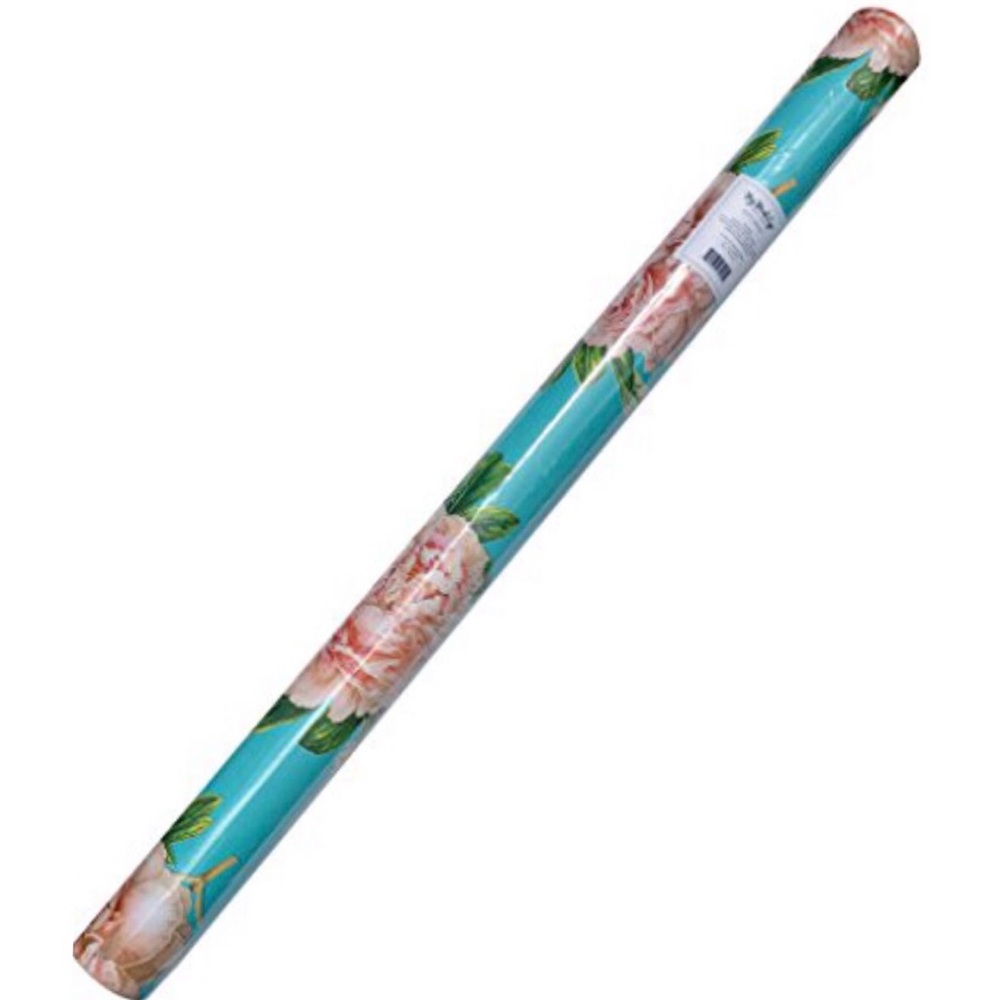 Peony Decorative Gift Wrap Premium Paper Roll (12 Feet)